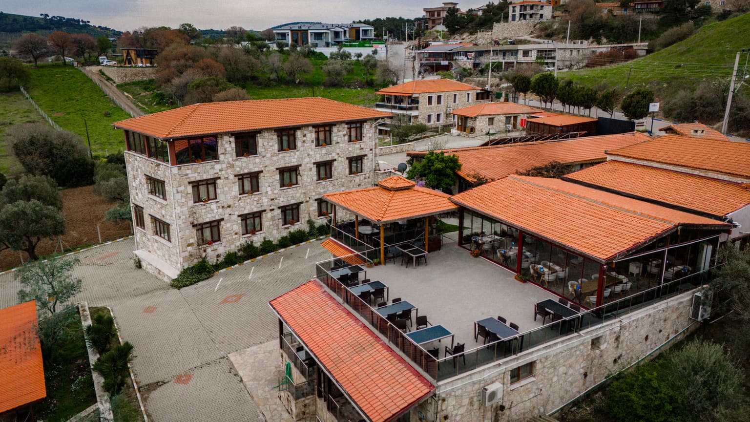 The Mansion from Above